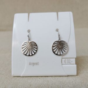 Boucles d’oreilles – Feuilles de nénuphar