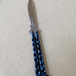 Couteau papillon Herbertz bleu