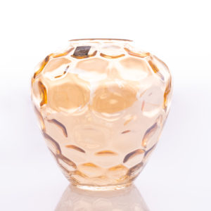 Vase fumé boule 21 cm