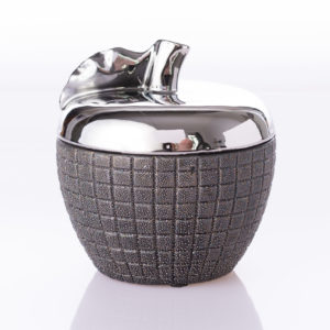 Vide poche pomme damier