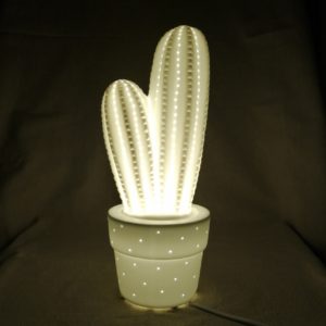 Lampe cactus 32 cm