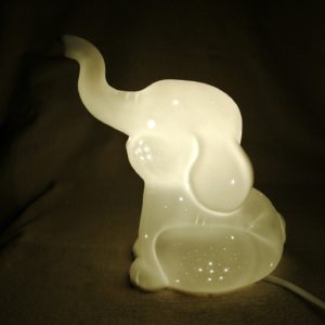 Lampe éléphant 22 cm