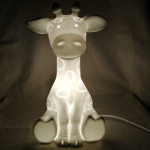 Lampe girafe 30 cm