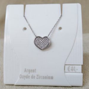 Pendentif Coeur en relief