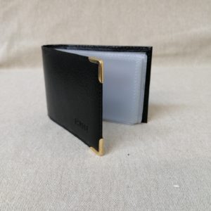 Porte-cartes croûte de cuir