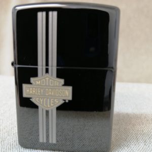 Zippo – Harley Davidson noir brillant