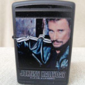 Zippo- Johnny Hallyday noir mat