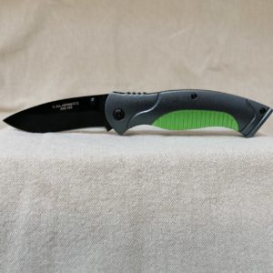 Couteau Herbertz gris & vert 8 cm